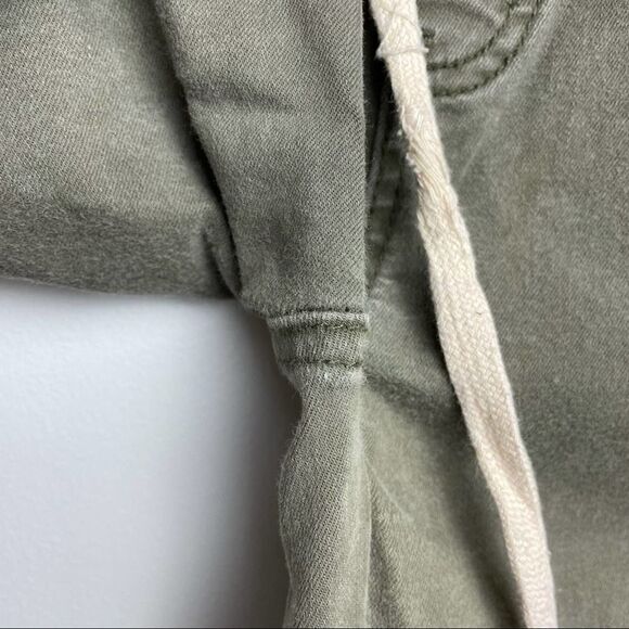 Urban Heritage Solid Green Distressed Skinny Jeggings Spandex Cotton Blend M - Picture 7 of 14